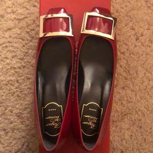 Roger vivier pumps, size 37, red tone